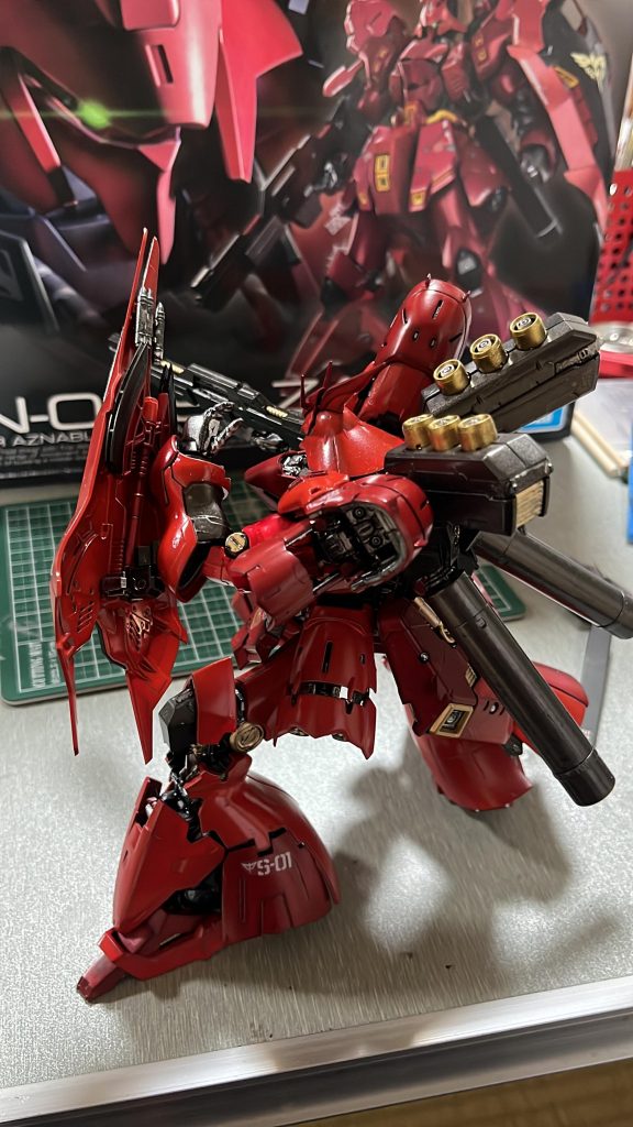 MSN-04Sサザビー–3枚目/制作者：薩摩模型塗装工務店