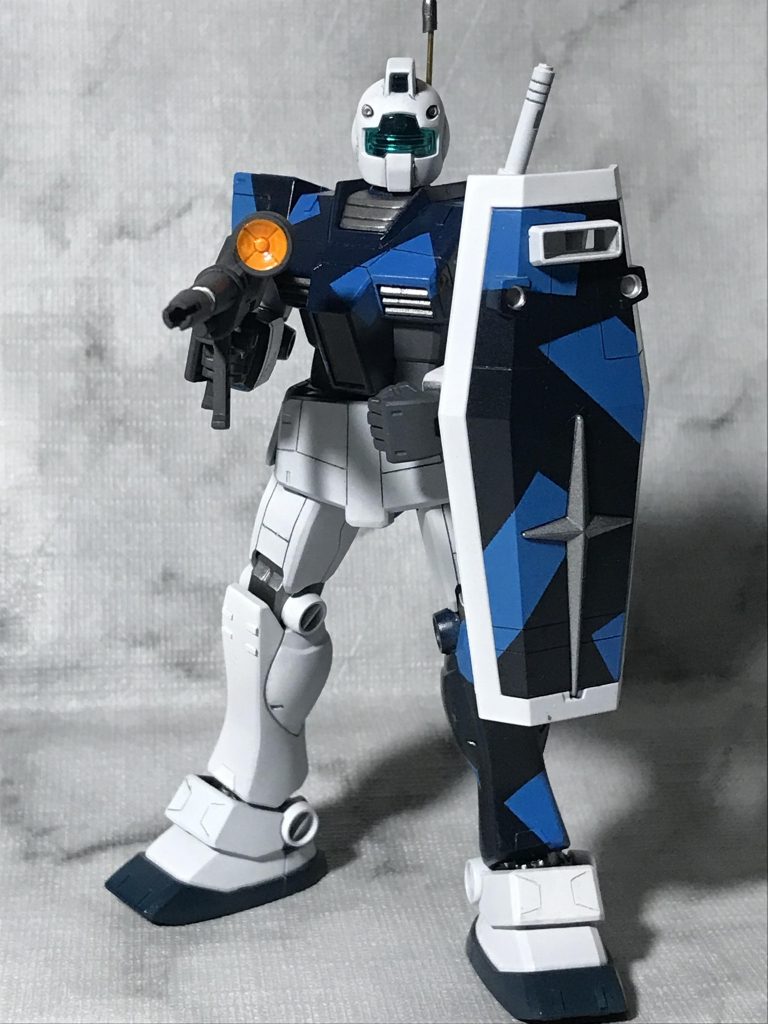 ビームライフル構え