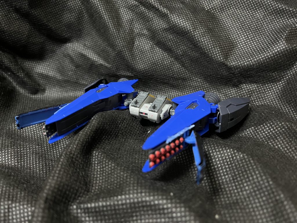 バックパックはオプション式にして、無理矢理自律(?)可能にしました。