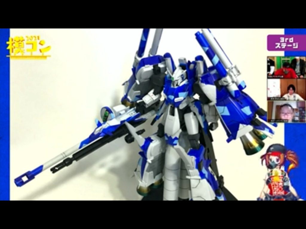 吉本プラモデル部の模コン2011で3rdステージまでいけました〜*\(^o^)/*ディープストライカーの随伴機ハミングバードですサクライ総統とチョートクさんからコメントもらえて嬉しかったですよかったら見てください模コン2日目の5:19:32からです