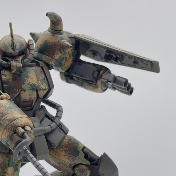 プロトタイプグフ迷彩塗装