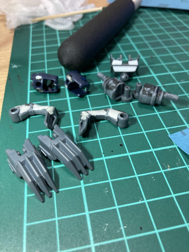 肉抜き埋めと爪