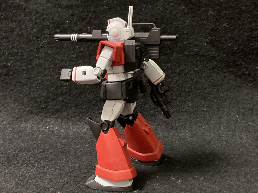 こちらの画像をポンちゃんに加工してもらい、完成となりました!後々彼もガンスタに作品を挙げると思います。その時は僕の作品と一緒に合わせて、ご覧になってください!血涙のジムキャノンをありがとうございました!