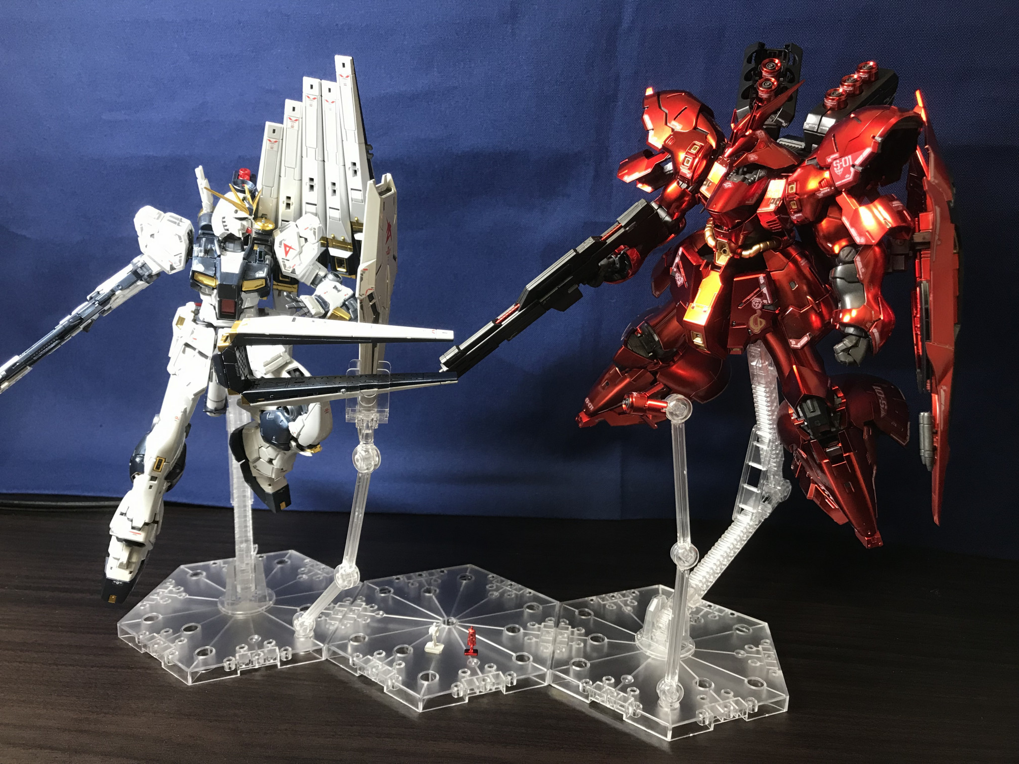 RGサザビースペシャルコーティング＆νガンダム チタニウムフィニッシュ ...