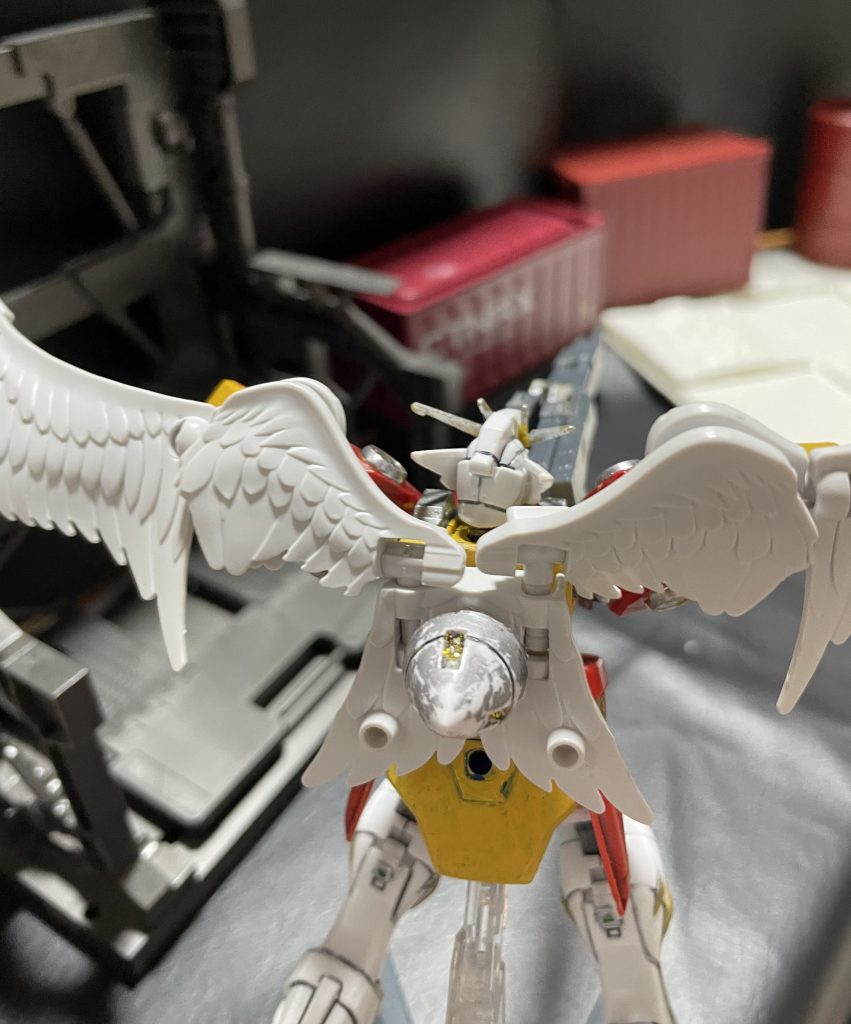 最後にエンドレスワルツ風にツインバスターライフル最大出力発射のイメージです。