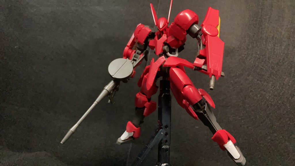 グリムゲルデ!神キットですよこれ最高でした!頭部の下側を隠すとカッコ良く撮れるという謎の理論撮影しましたw
