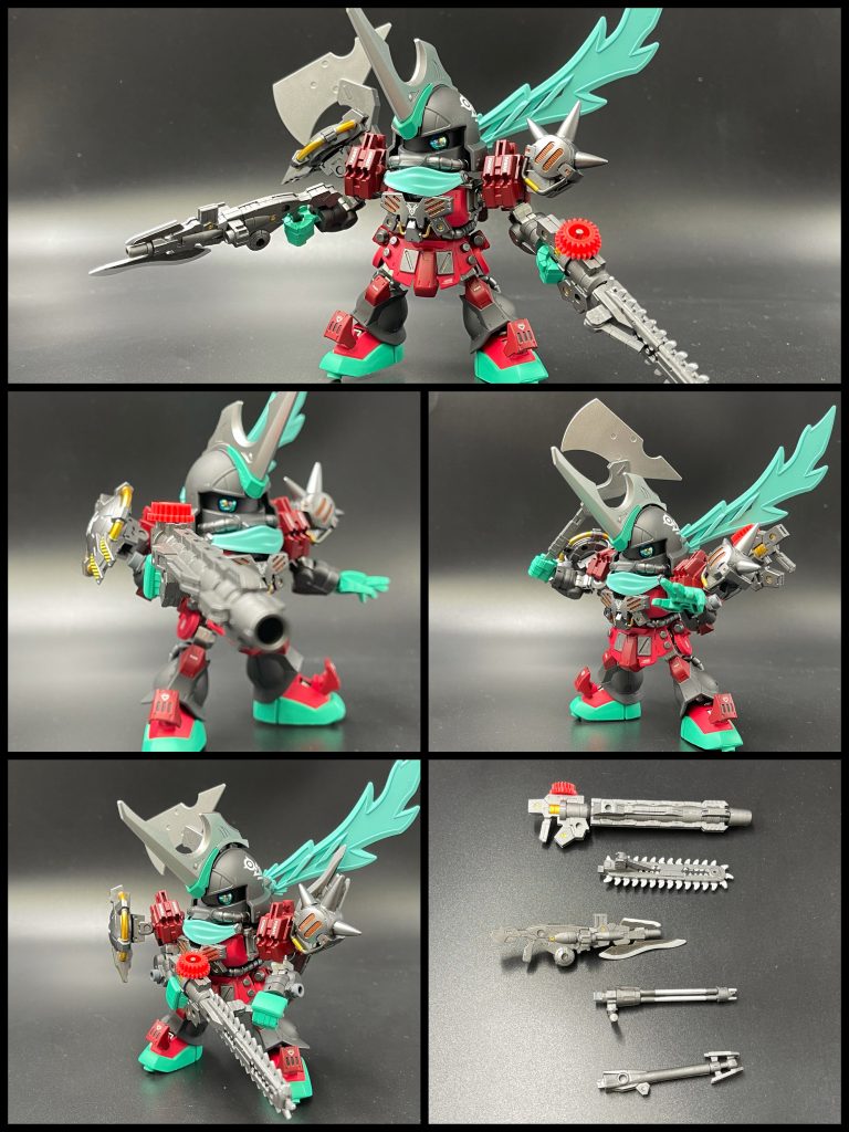 凶悪な武装の数々