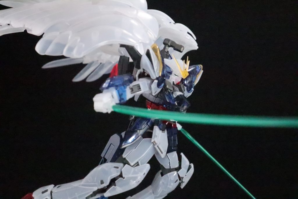 MGウイングガンダムゼロEW（クリアカラー）–4枚目/制作者：副店長