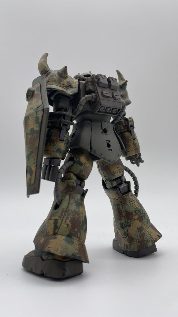 プロトタイプグフ迷彩塗装–3枚目/制作者：ハシビル