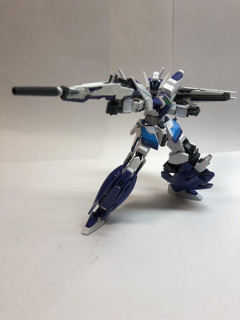 ビームライフルビームライフルにはビルドガンダムマーク2のビームライフルマーク2を塗装したものを使っています。