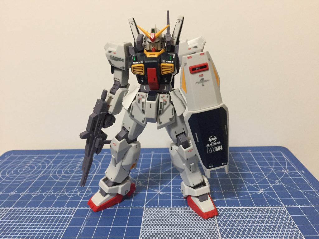 HGUC RX-178 ガンダムMk-Ⅱ(エゥーゴ仕様)&(ティターンズ仕様) ジェリド・メサ機–2枚目/制作者：朝倉千代子