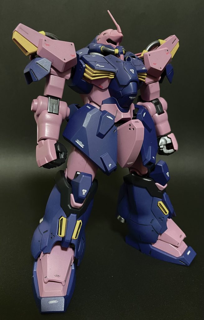 当然ですが、ネイキッド型にも換装できるようにダボ軸カットしながら作りました。（そのせいで余計に時間かかった…ww）いやーこのキットは名作だわ…。また作りたいっすね。一体いつになったらガウマン仕様で塗装できるんだろうwww最後までご覧いただきありがとうございました！ほなまたー