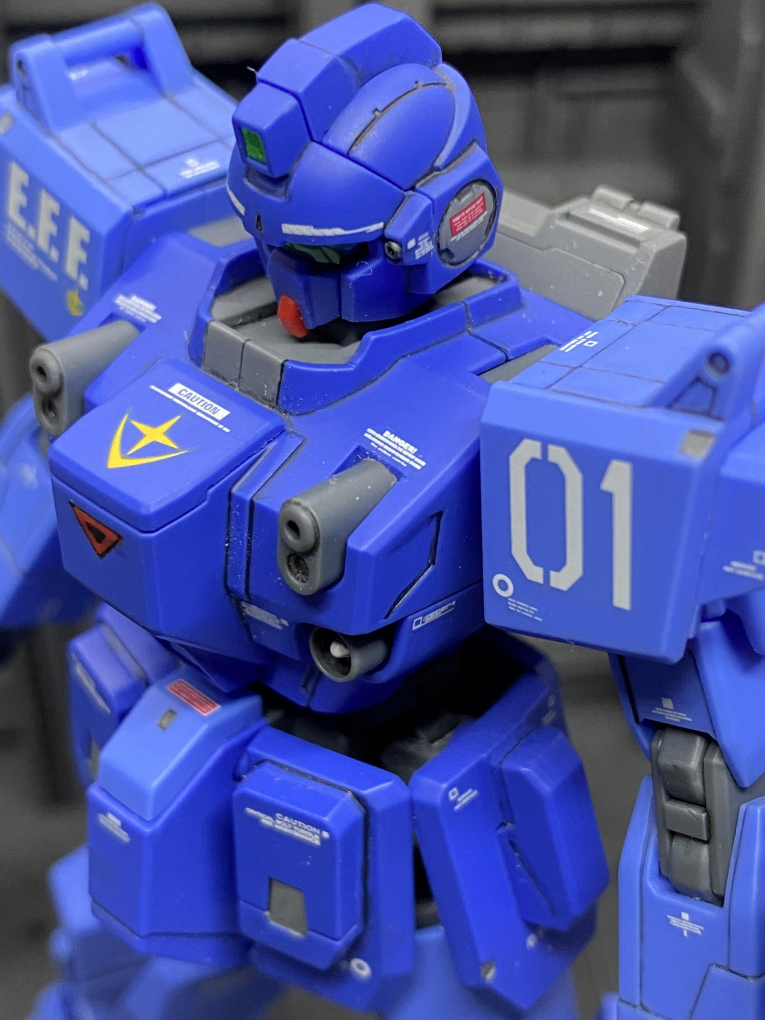 Hguc No 7 Rx 79bd 1 ブルーディスティニー1号機 Exam ウサ男さんのガンプラ作品 Gunsta ガンスタ