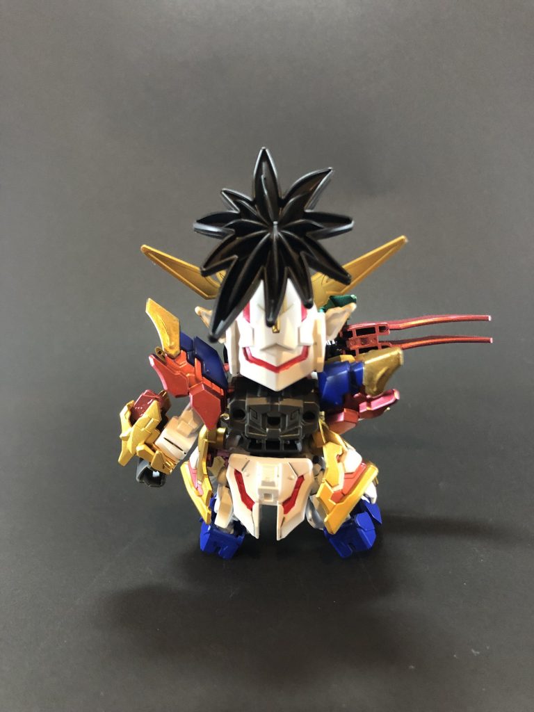 最後までご覧いただきありがとうございました！よければ、以前投稿した関羽雲長νガンダムと張飛ゴッドガンダムも見ていただけたらと思います。