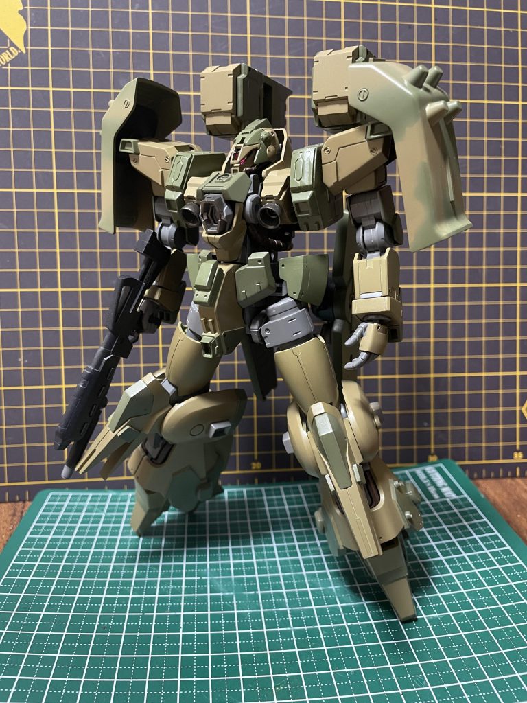 なんちゃってリーベンヴォルフの基本塗装が完了しました。これから部分塗装に入ります。…｜taiki_orangeさんの制作中の投稿｜GUNSTA