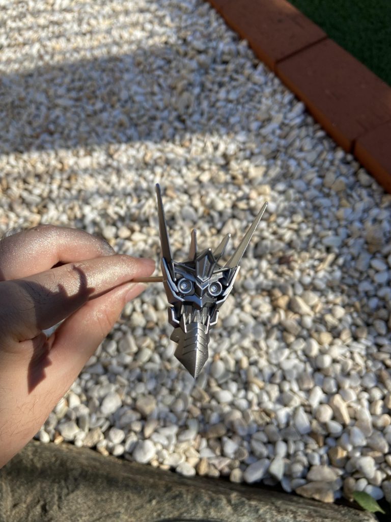 キャンディー塗装する為に下地を黒サフ→スターブライトジュラルミンで整えます