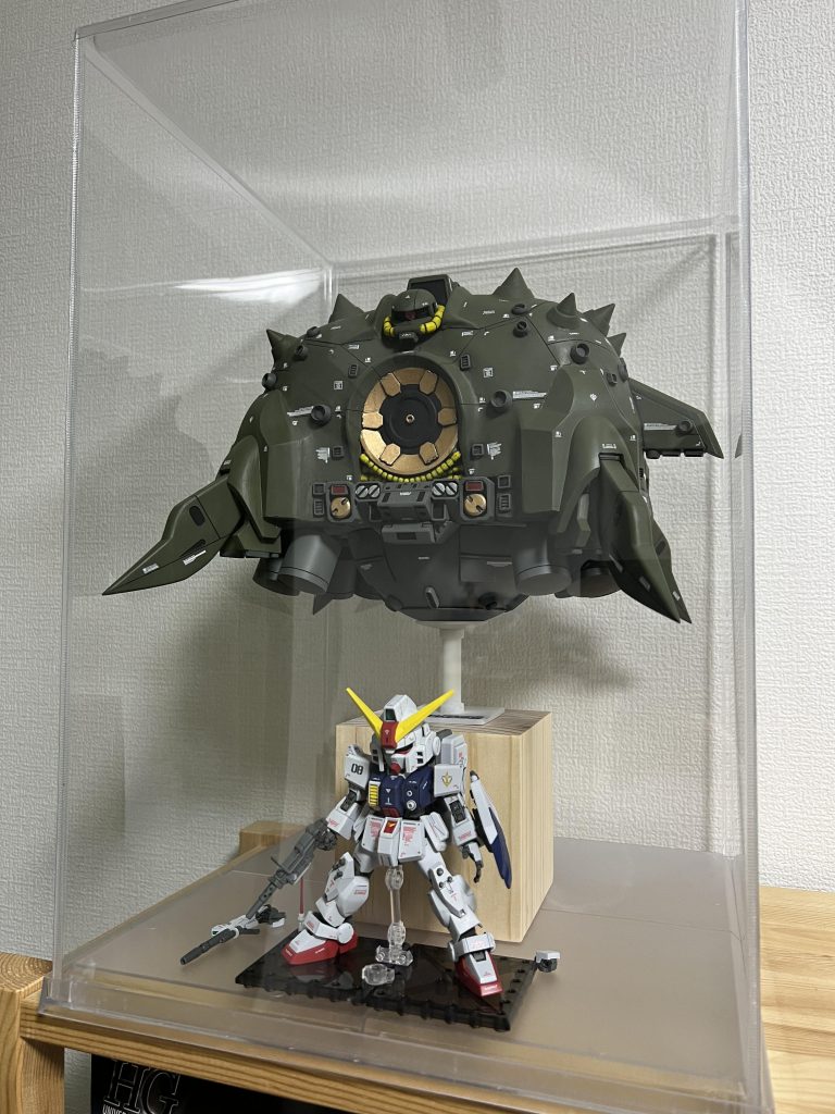 部屋ではアプサラスⅡとケースに入れて飾りますっん！っこれがやりたかった！！