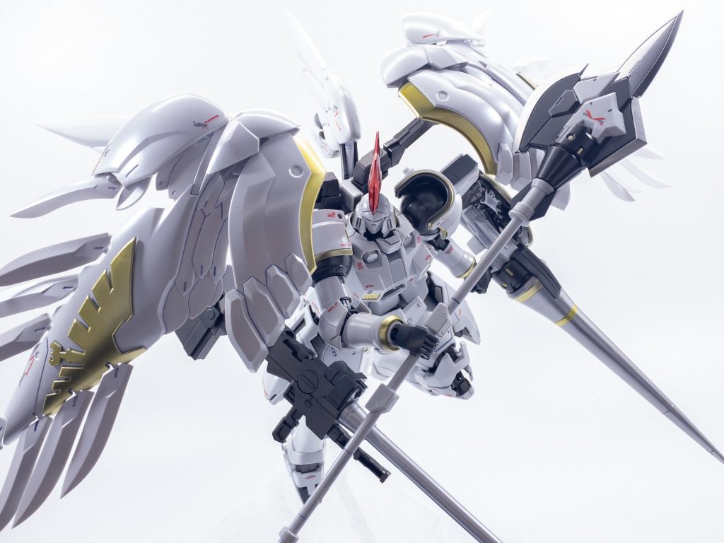 付属武装をフル装備。めっちゃ扱いづらそうです。