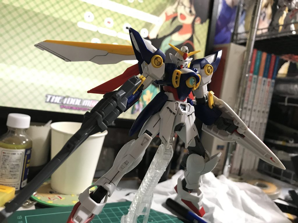 HGAC XXXG-00W0 ウイングガンダム–2枚目/制作者：ガンプラ大好き高橋さん