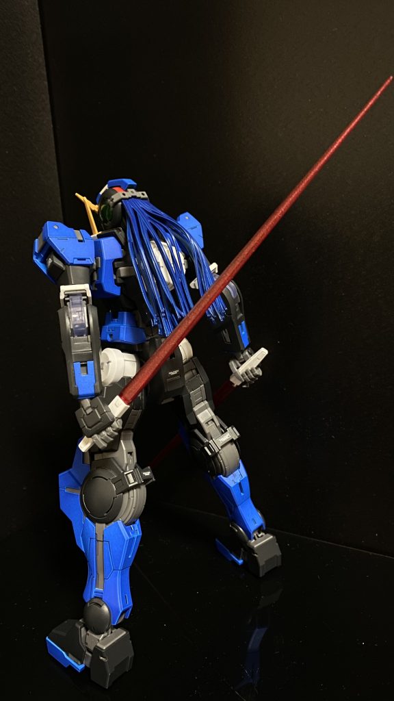 ガンダムマイスター　「Ｎ」　腰の下まである長い青髪を持つ、中性的な容姿のイノベイド。この作戦の為に新たに生み出されたのだろうか、機体の名と同様、「Ｎ」とだけ記されている。わずかに残る作戦中の音声データに残っている声は以外にも低い事から、男性体と思われる。