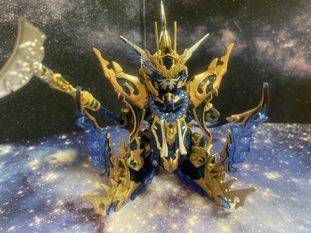 まずは沙悟浄。青担当。特にカラー変更無し。武器だけ小改造。