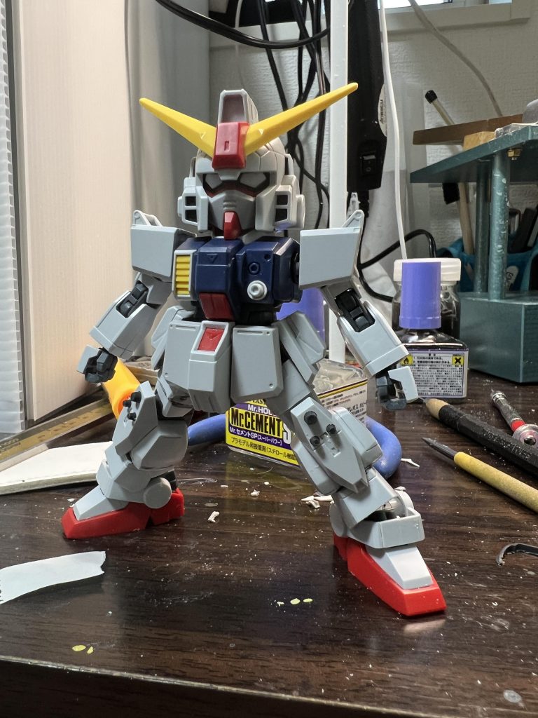 全体の短縮がおわりました大股にすれば多少頭身が落とせます