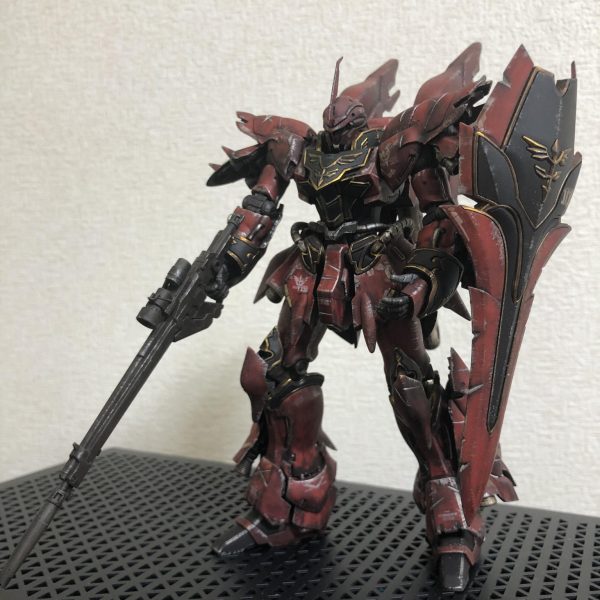 ガンプラ初製作(RG シナンジュ)