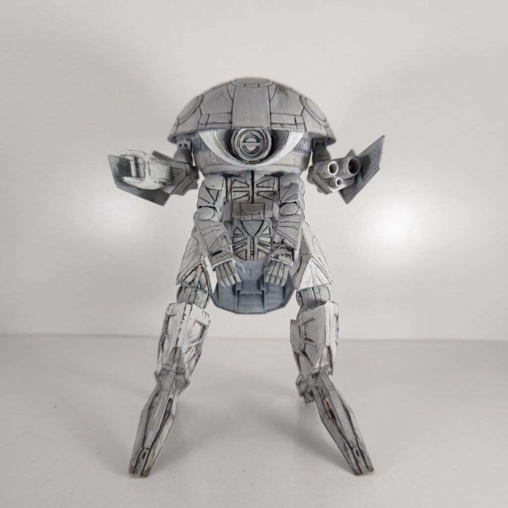 下地はホワイトサーフェーサーで。