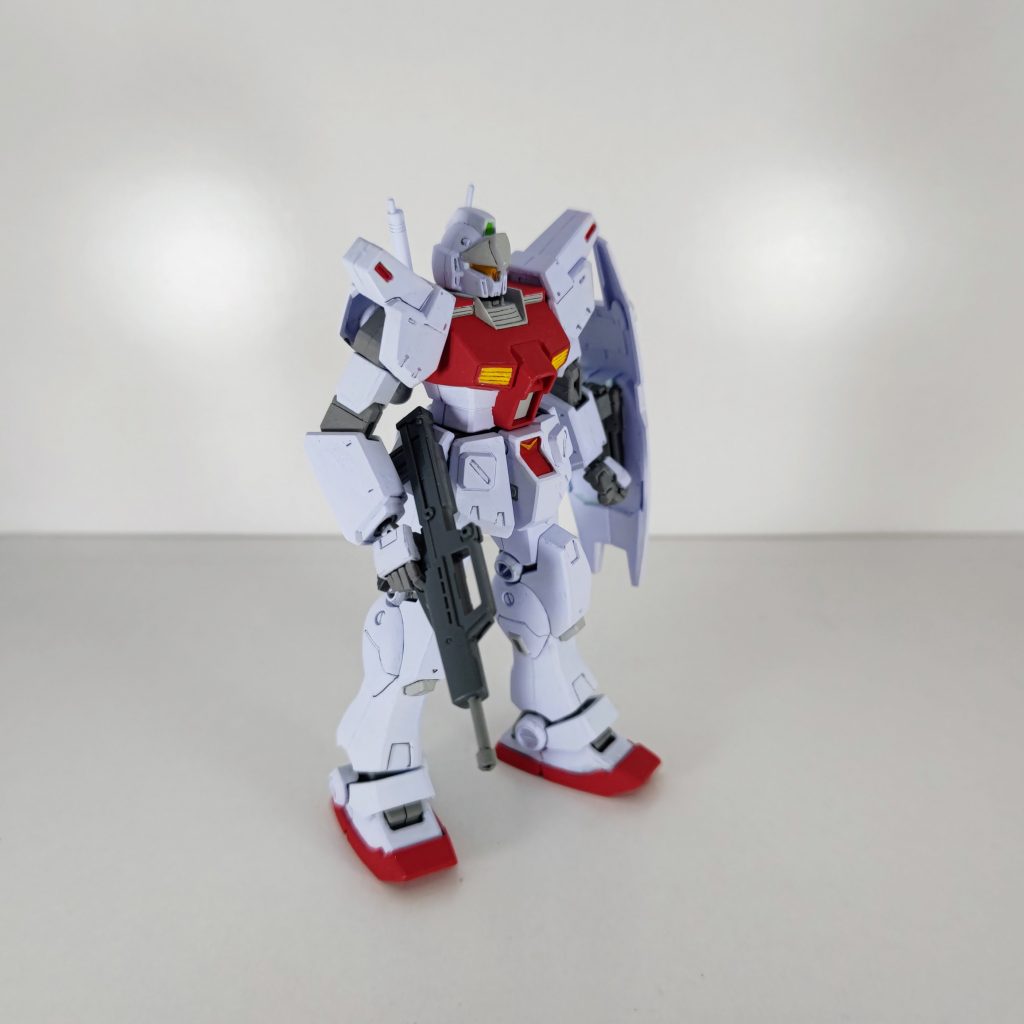 【水性筆塗り】HGUCジムカスタム【ノーマルジムカラー】–3枚目/制作者：tkt