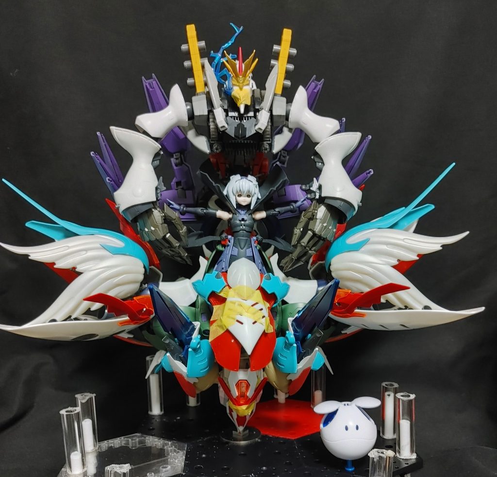 最後にバランス調整とディティールアップを行います。