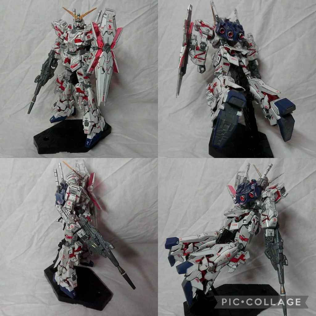 ユニコーンガンダム Uモード、Dモード HGUC–4枚目/制作者：ＨＨ