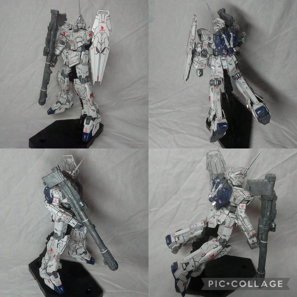 ユニコーンガンダム Uモード、Dモード HGUC–5枚目/制作者：ＨＨ