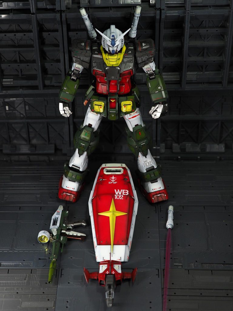 PG UNLEASHED 1/60 RX78-2 ガンダム Ver.Soldier(ソルジャー) 徹底 改修 塗裝 完成品–3枚目/制作者：gemodels