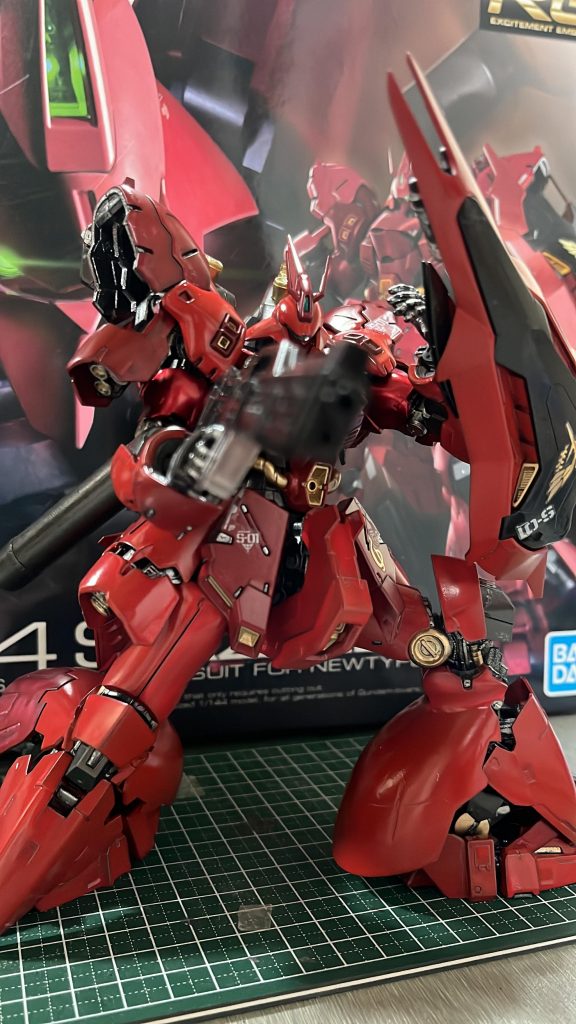 MSN-04Sサザビー–2枚目/制作者：薩摩模型塗装工務店