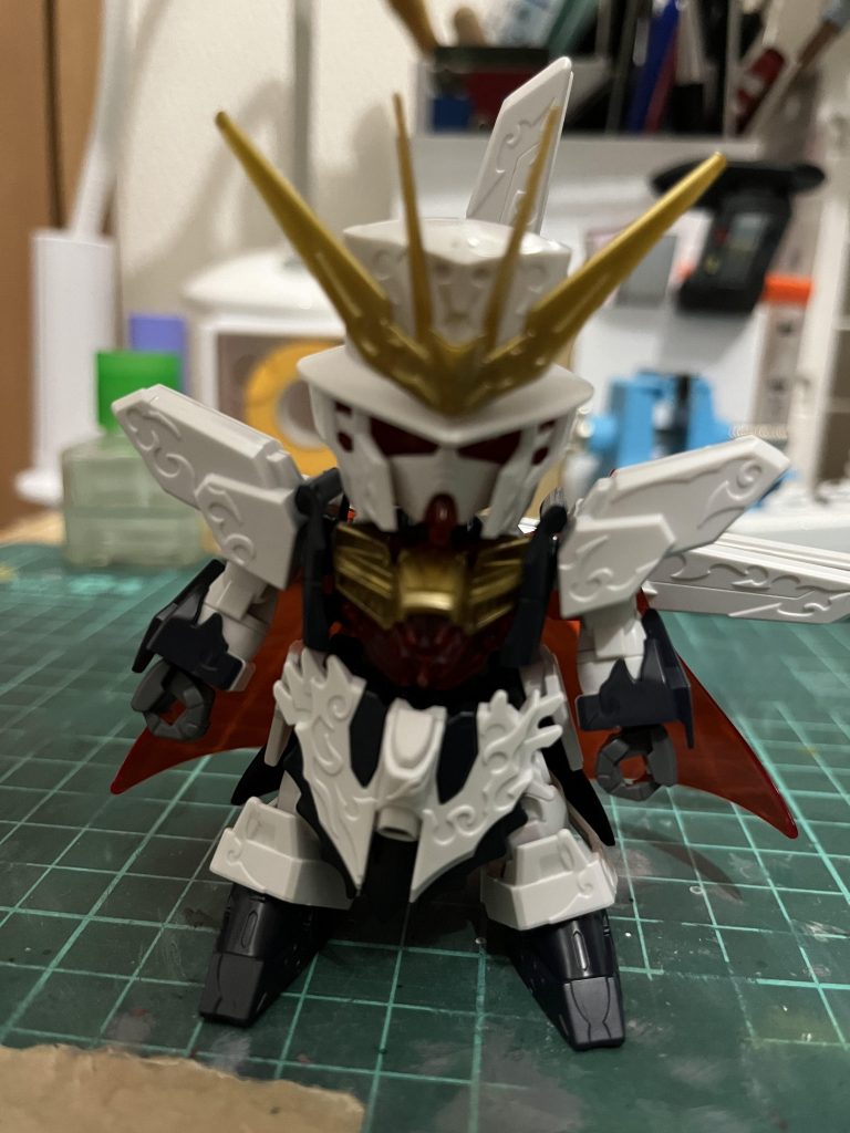 SDは手軽に作れますが、塗り分けは苦労します。