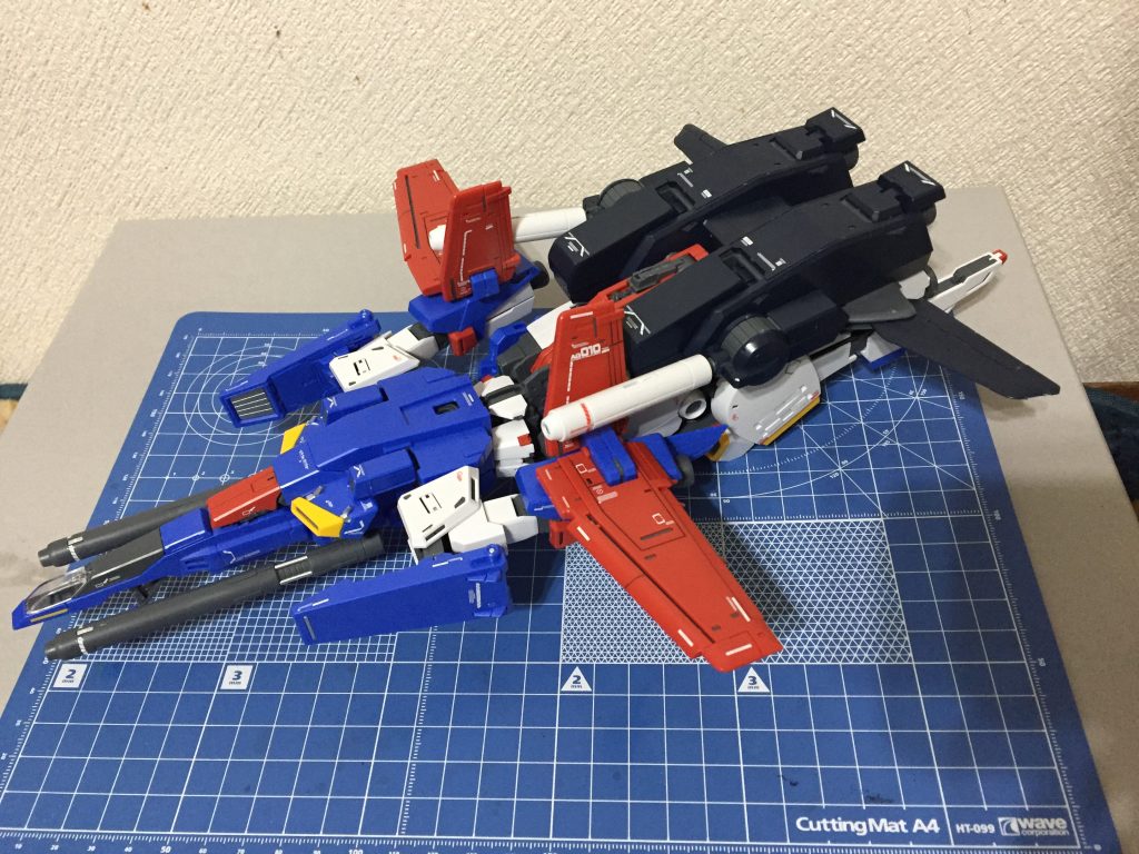 MG MSZ-010 ZZガンダム Ver.Ka–3枚目/制作者：朝倉千代子