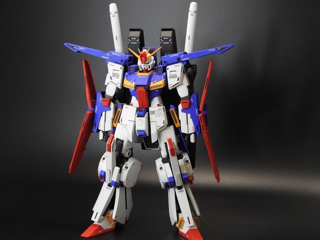 強化型ZZガンダムVer.KA–2枚目/制作者：@kento913