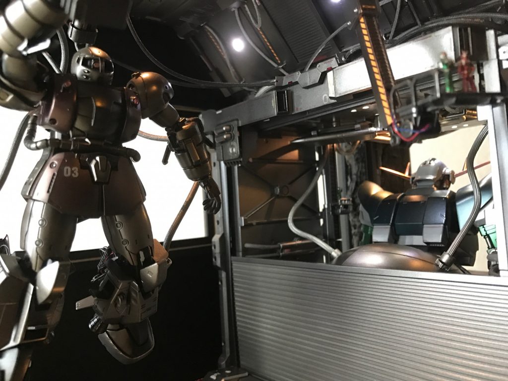 ヴァッフとジオング夢の共演、