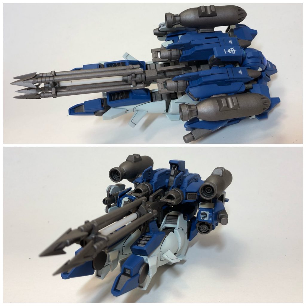 上とか後ろから見るとこんな感じ。