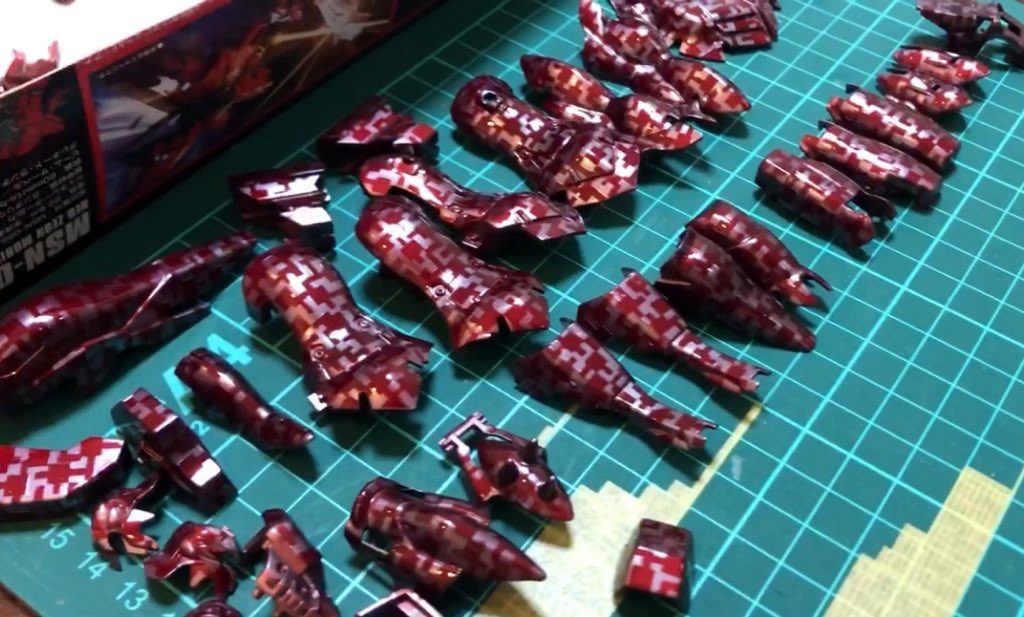 HGシナンジュ光沢迷彩–5枚目/制作者：なみお