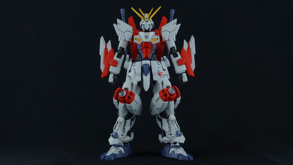 正面ジェミナスの胴体が思いのほかマッチしています