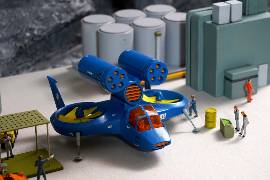 ウッディ大尉の作業場?(画面左の緑色の屋根)も作成してみましたw