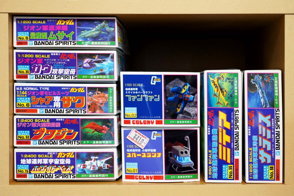旧キットと共に積んだ様子ですｗスペースランチに続いて2機目なので[サブメカコレクションNo.02]としましたｗ