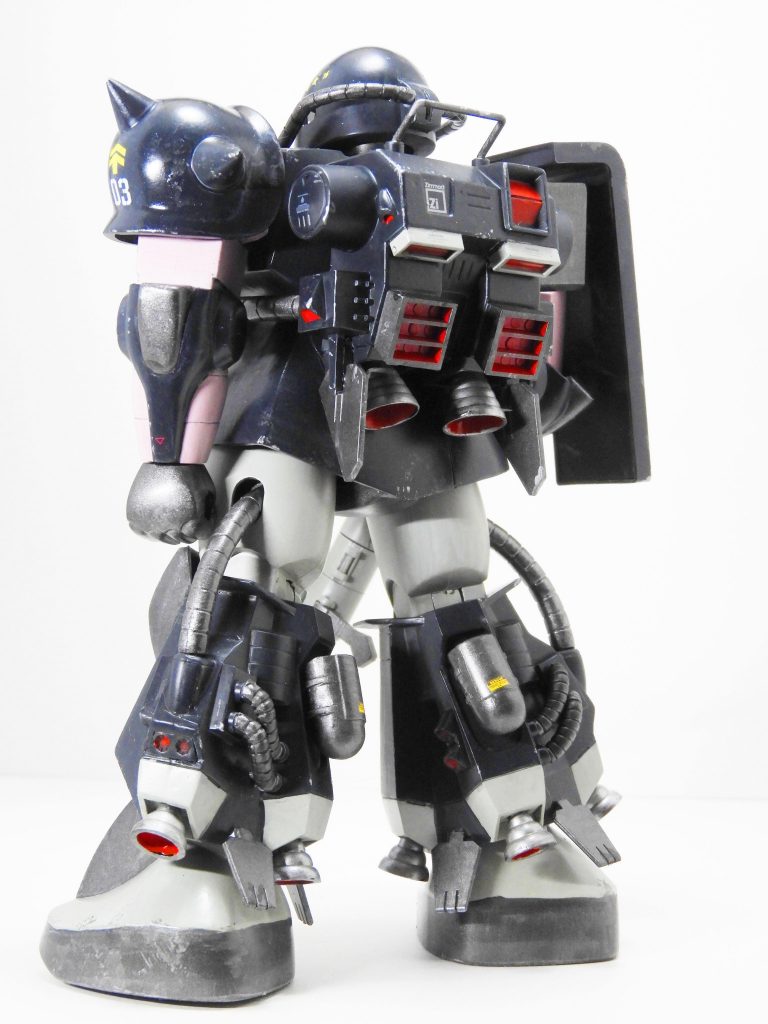 改造はなし、足の接地性向上の処理だけを行いました。