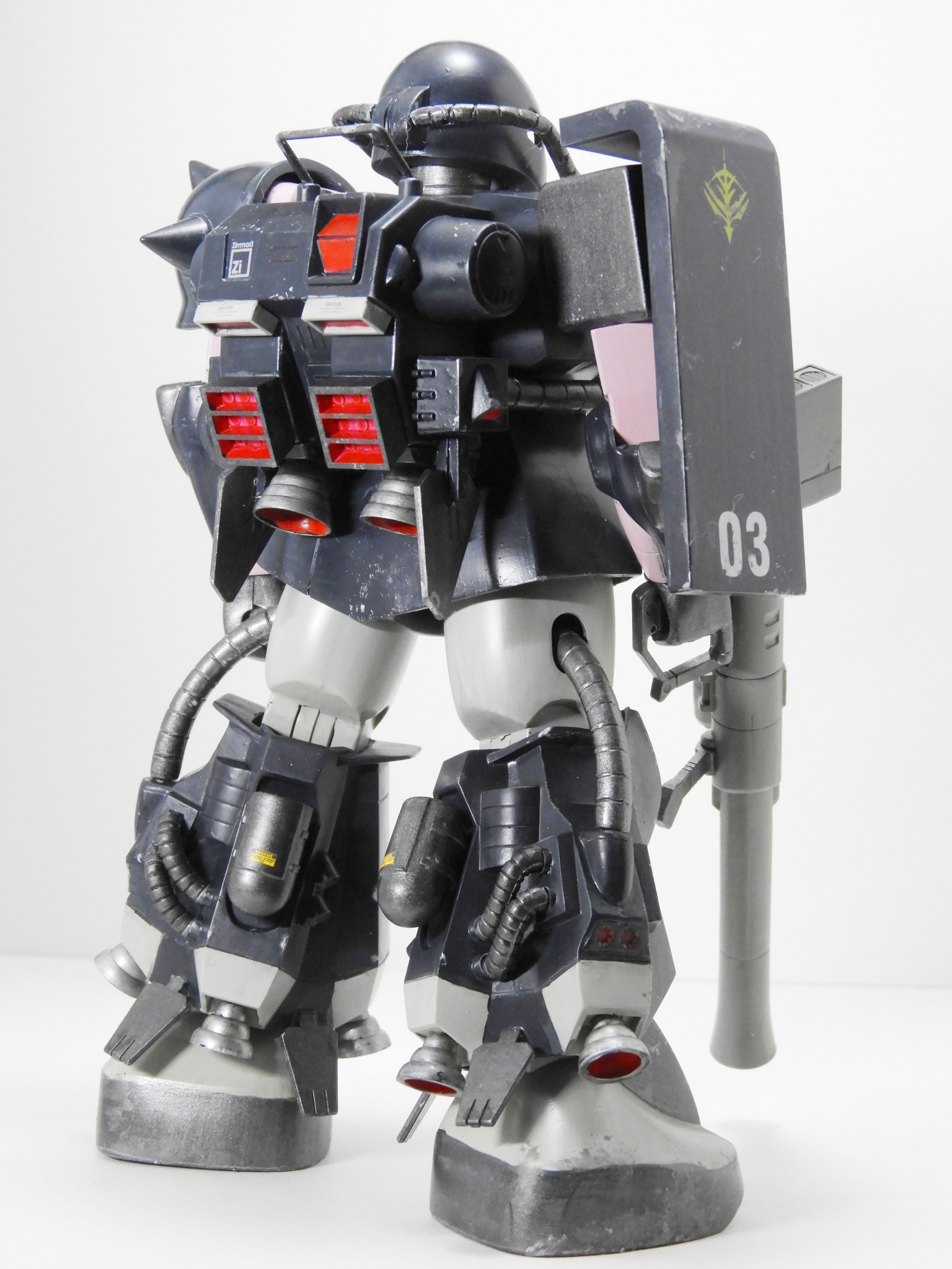 1/100 MS-06R ZAKU2 旧キット｜9kitさんのガンプラ作品｜GUNSTA（ガンスタ）