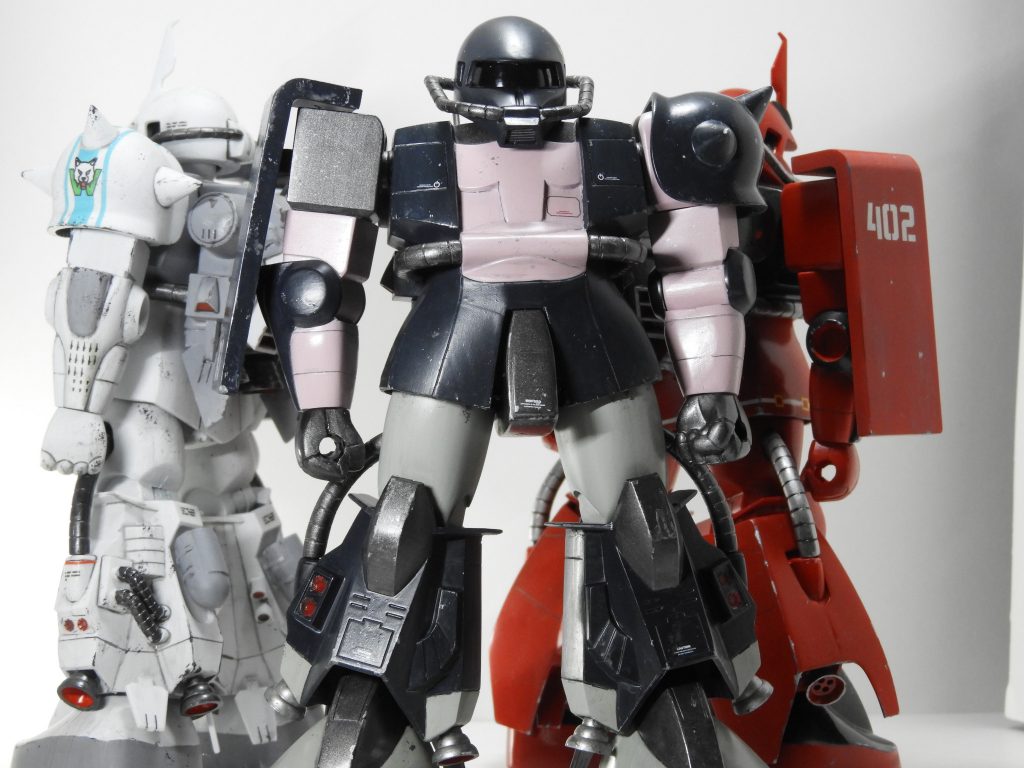 旧キット　ガンプラMSV　1/100セット 旧キット モビルスーツバリエーション(MSV) 1/100 MS-06R ザクII