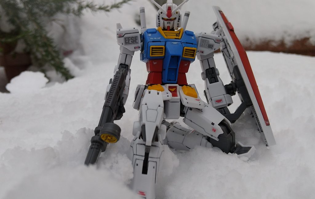 オリジン版ガンダム–3枚目/制作者：ユウ