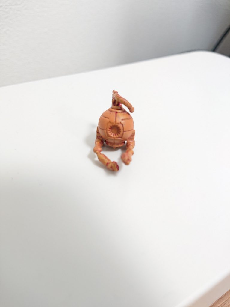 砲身がぐにゃぐにゃ(笑) 何者なんだ！MSをこんな風にしてしまうのは！