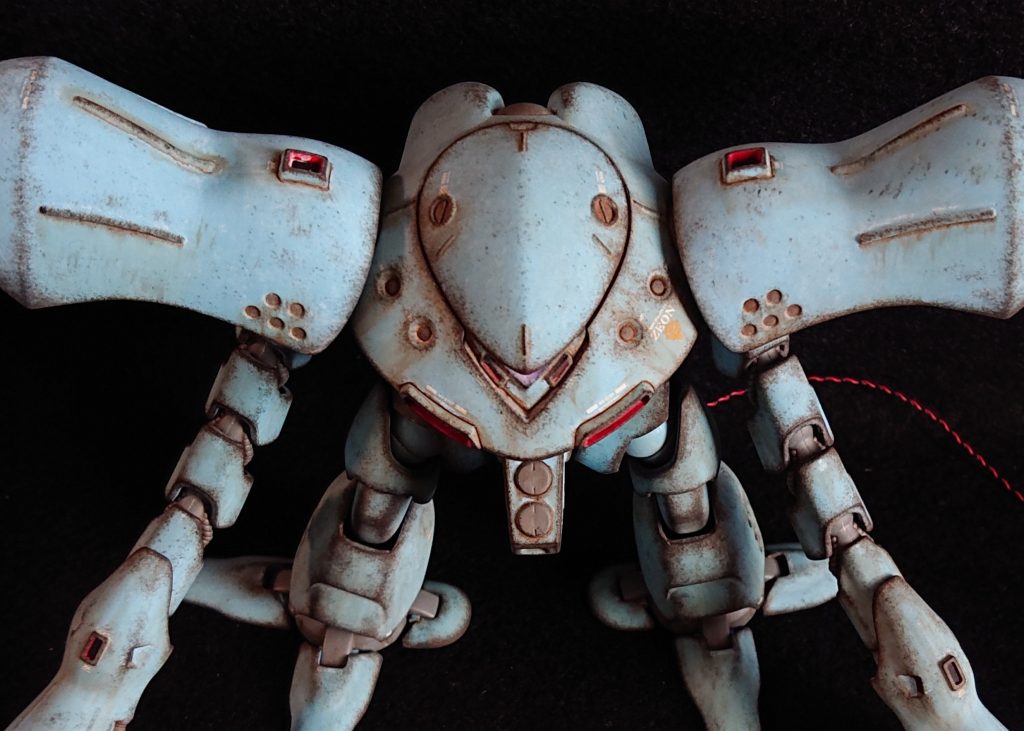 HG 1/144 ハイゴッグ(部分塗装、電飾、ウェザリング)–8枚目/制作者:Chohnan