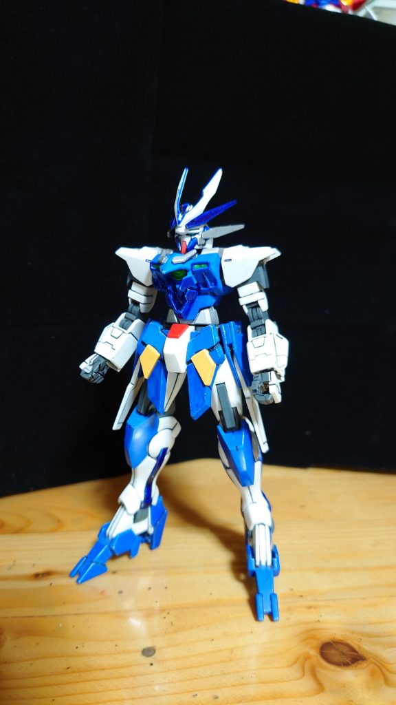 ガンダムヴェントのコンセプトが機動性重視だったのでスマートな形にしてみました。